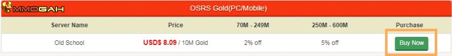 purchase osrs gold with eth